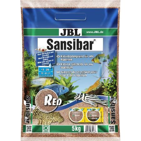JBL Sansibar Red, 0 0.2-0.6 mm, rouge, 5 kg