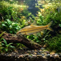 Crossocheilus Reticulatus Golden - Crossocheilus Reticulatus