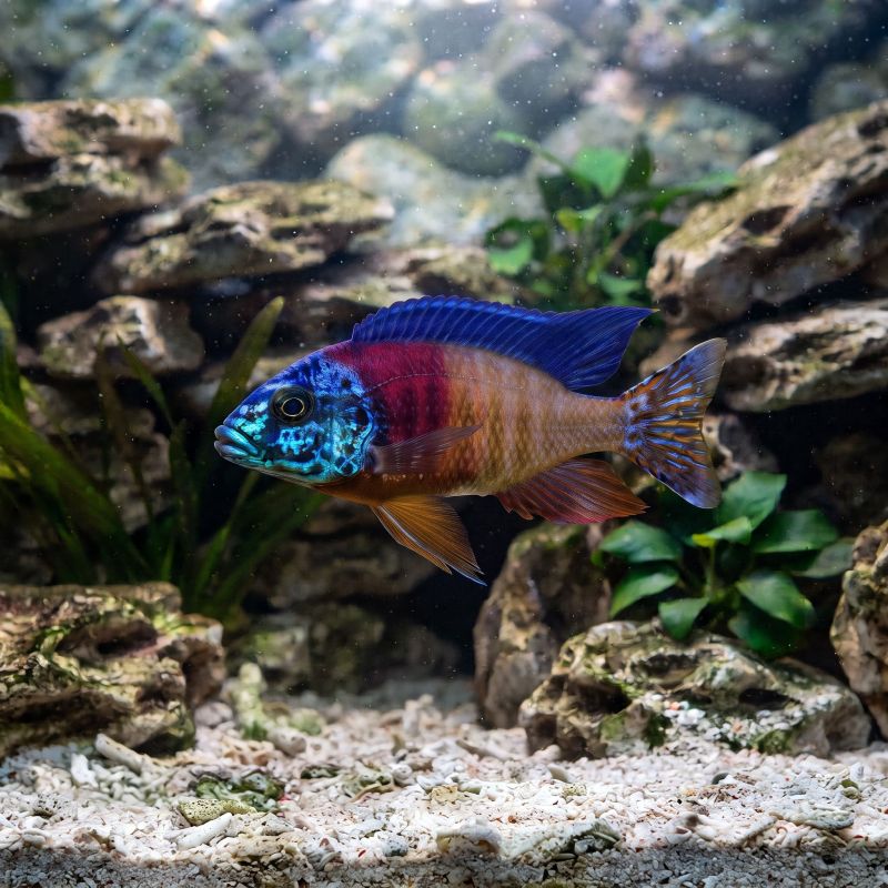 Cichlidé De Boadzulu - Nyassachromis Boadzulu
