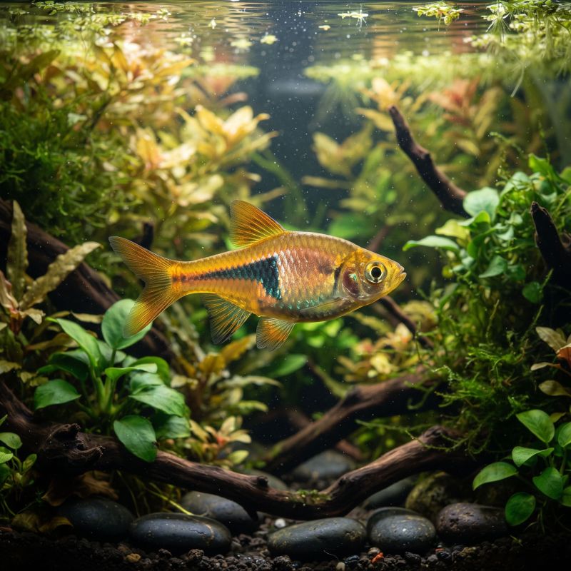 Rasbora Arlequin Jaune - Trigonostigma Heteromorpha Gold
