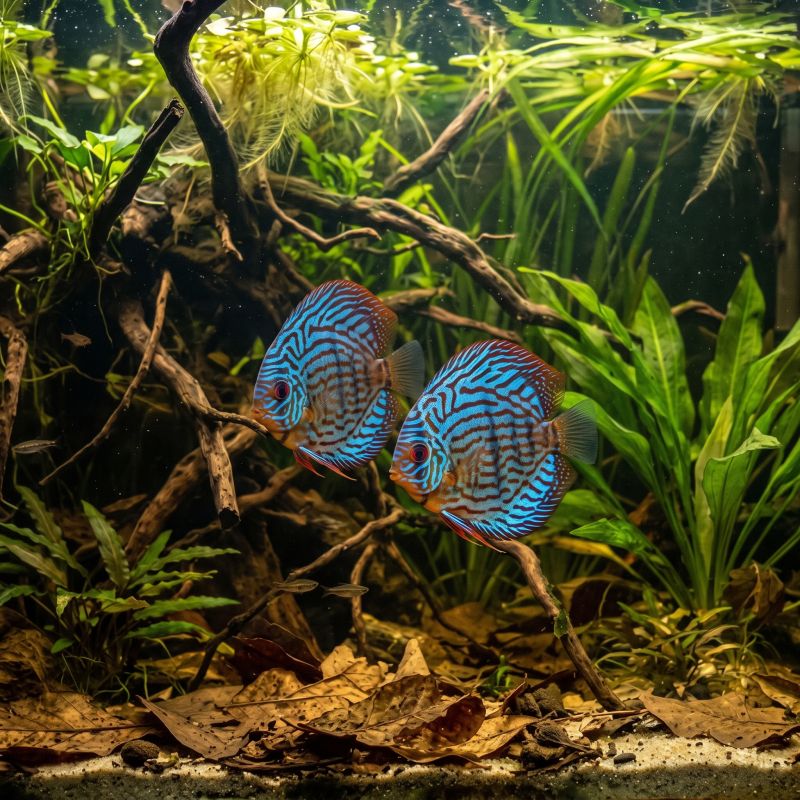 Discus Bleu Royal - Symphysodon Aequifasciatus