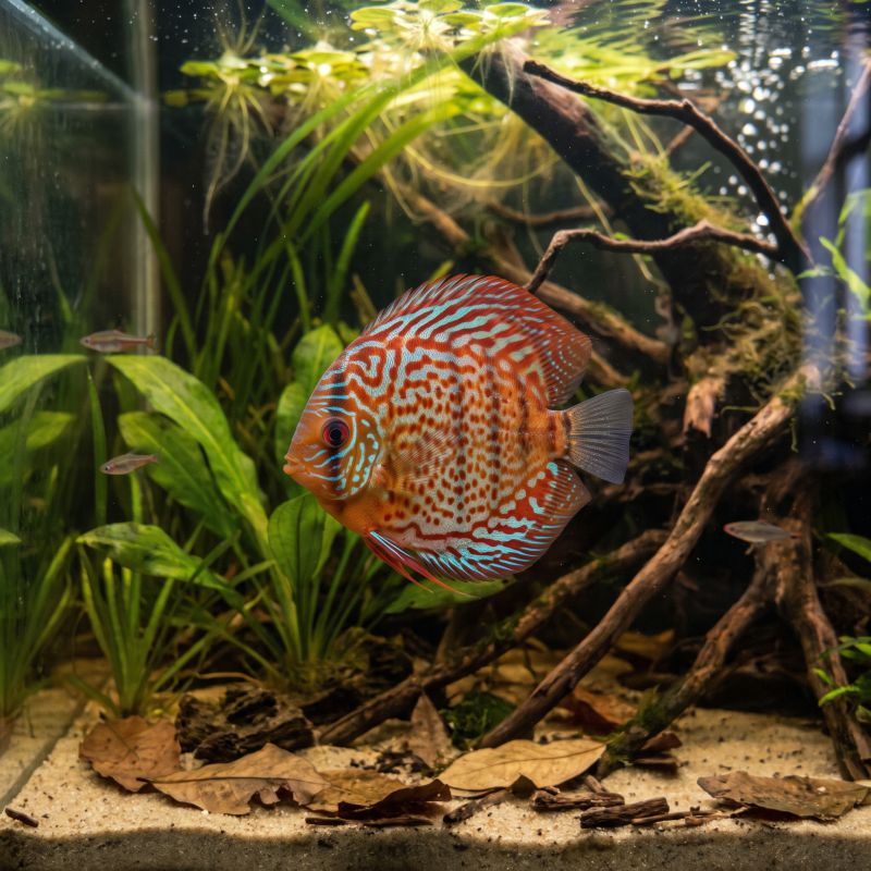 Discus Leopard - Symphysodon Aequifasciatus