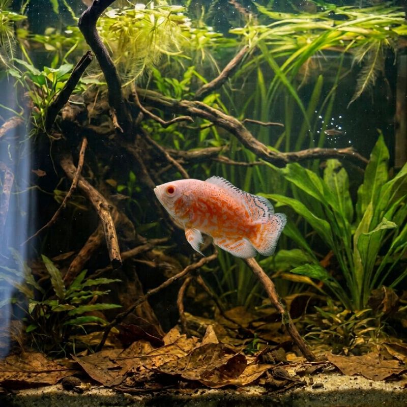 Oscar Rouge Nemo - Astronotus Ocellatus Red Nemo